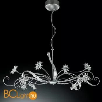 Люстра IDL Girasole 374/10SL CHROME + transparent