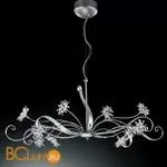 Люстра IDL Girasole 374/10SL CHROME + transparent