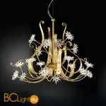 Люстра IDL Girasole 374/12+6 Gold Transparent