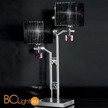 Настольная лампа IDL Mary 387/2l Black AMETHYST