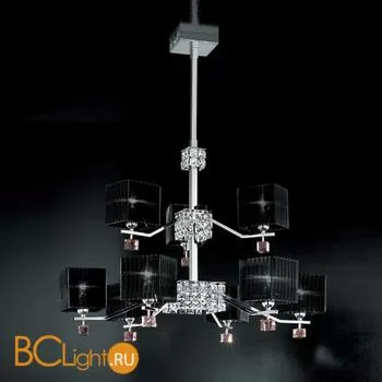 Потолочная люстра IDL Mary 387/6+3 black