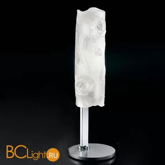 Настольная лампа IDL Luce da Vivere tuberose 424/1L Chrome White