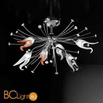 Потолочная люстра IDL Luce da Vivere tulipe 419/6PF Color