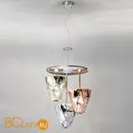 Подвесной светильник IDL Lume 515/3S chrome + multi