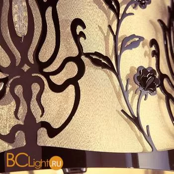 Подвесной светильник IDL Margot 539/6 nickel+Gold lame - Фото 0