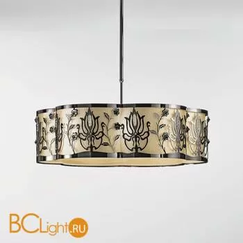 Подвесной светильник IDL Margot 539/6 nickel+Gold lame