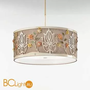 Потолочный светильник IDL Margot 537/70 soft ivory+Canapa