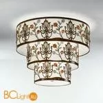 Потолочный светильник IDL Margot 537/11PF rovere striato+Creme