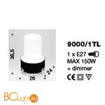 Настольная лампа IDL Maya 9000/1TL - Схема