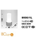 Настольная лампа IDL Maya 9000/1L - Схема