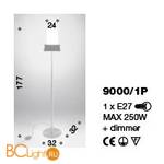 Торшер IDL Maya 9000/1P - Схема