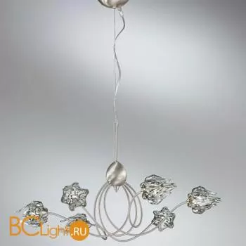 Люстра IDL Medusa 266/6 Brushed nickel V286/144/22