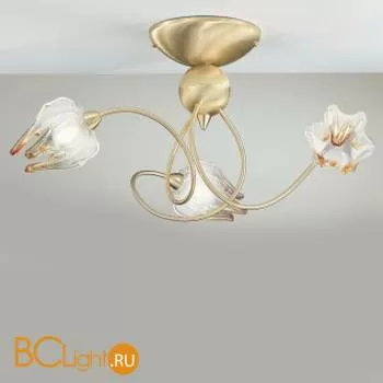 Потолочная люстра IDL Medusa 266/3PF Brushed gold V286/146/22