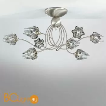 Потолочная люстра IDL Medusa 266/8PF Brushed nickel V286/144/22