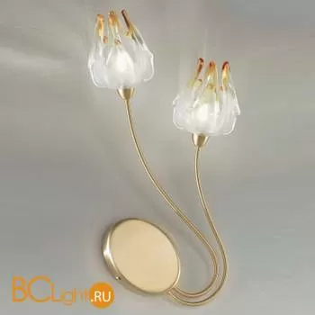 Бра IDL Medusa 266/2A Brushed gold V286/146/22