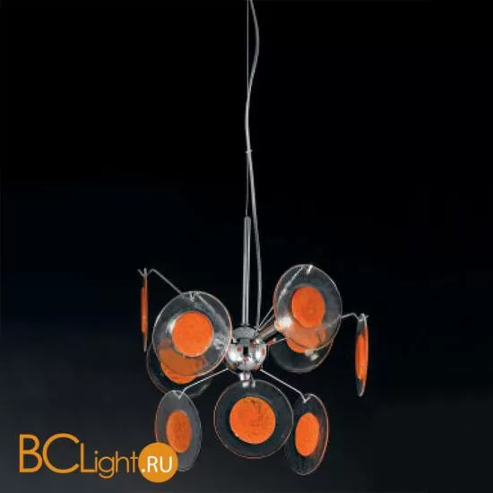 Подвесной светильник IDL Mina 231/3S chrome + ARANCIO