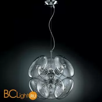 Подвесной светильник IDL Moira 366/6S chrome / trasparent