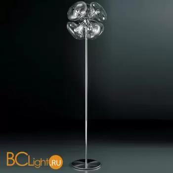 Торшер IDL Moira 366/6P chrome + CRISTALLO