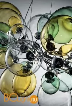 Люстра IDL Nuvola 372/6S chrome + multicolour - Фото 0