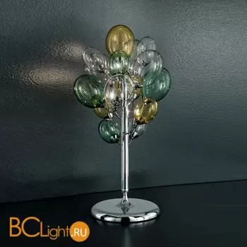 Настольная лампа IDL Nuvola 372/3L chrome + multicolour