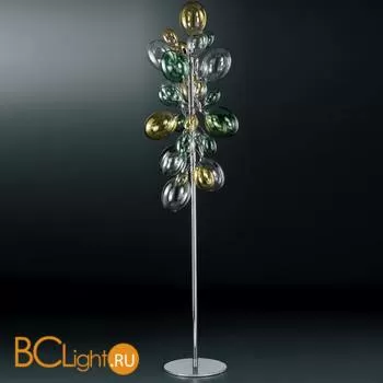 Торшер IDL Nuvola 372/8P chrome + multicolour