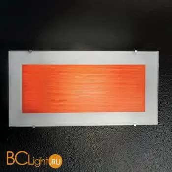 Настенный светильник IDL Onda 360i/2AG SATIN CRYSTAL GLASS + ORANGE