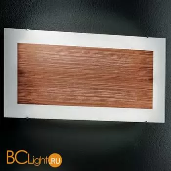 Настенный светильник IDL Onda 360i/2AP SATIN CRYSTAL GLASS + BROWN