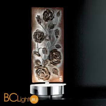 Настольная лампа IDL Opera 416/3L SILVER + BROWN COLOUR