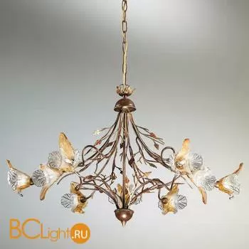 Люстра IDL Orchidea 263/6+3 Rovere striato V285/127.96/22