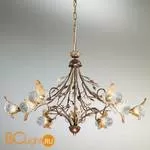 Люстра IDL Orchidea 263/6+3 Rovere striato V285/127.96/22