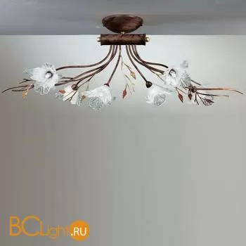 Потолочная люстра IDL Orchidea 262/6PF Rovere striato V285/00.96/22