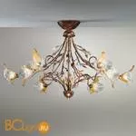 Потолочная люстра IDL Orchidea 263/6+3PF Rovere striato V285/127.96/22