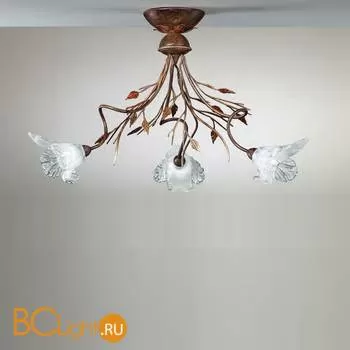 Потолочная люстра IDL Orchidea 263/3PF Rovere striato V285/00.96/22