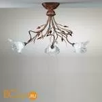 Потолочная люстра IDL Orchidea 263/3PF Rovere striato V285/00.96/22