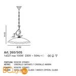 Подвесной светильник IDL Orchidea 260/50S Rovere striato V285/127.96/22 - Схема