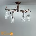 Потолочная люстра IDL Papiro 269/4PF Narvalo V293/148/6