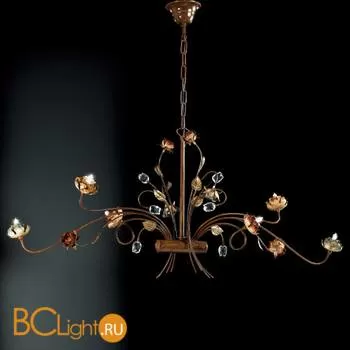 Люстра IDL Paris 415/6SL TRANSPARENT ROSES