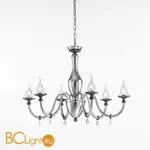 Люстра IDL Poesia 531/6 chrome+black nickel