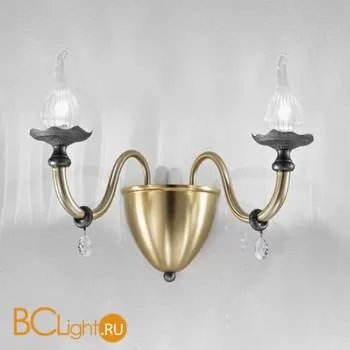 Бра IDL Poesia 531/2A Brushed gold+nickel