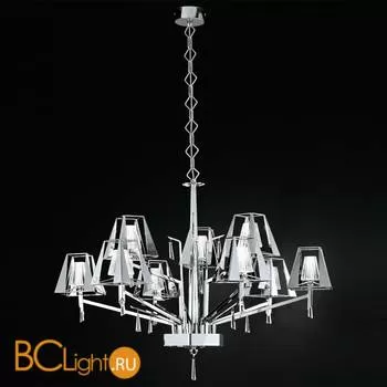 Люстра IDL Prestige 532/6+3 pure steel