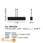 Потолочный светильник IDL Prince 399/85N Black - Схема