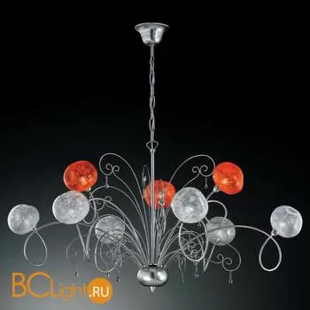 Люстра IDL Pulegosa 358/6+3 Nickel V397/111/22 + V397/212/22