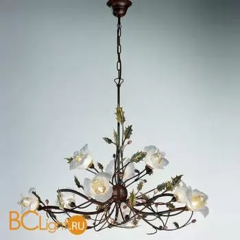 Люстра IDL Pungitopo 326/6+3 Rosa del deserto V359/184/22