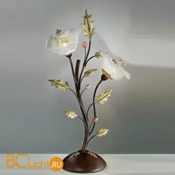 Настольная лампа IDL Pungitopo 326/2L Rosa del deserto V359/184/22