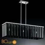 Потолочный светильник IDL Roma 359/5S CHROME BLACK