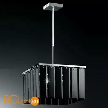 Потолочный светильник IDL Roma 359/4S CHROME BLACK