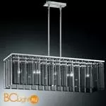 Подвесной светильник IDL Roma 359/5S chrome / smoke grey with engraving