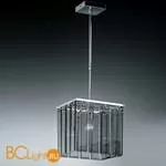 Подвесной светильник IDL Roma 359/1SP chrome / smoke grey with engraving