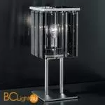 Настольная лампа IDL Roma 359/1L chrome / smoke grey with engraving