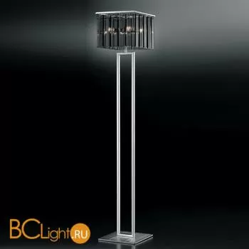 Торшер IDL Roma 359/4P chrome / smoke grey with engraving